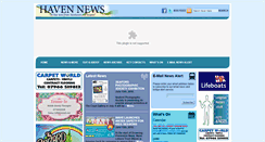 Desktop Screenshot of haven-news.com